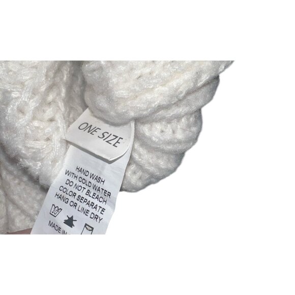 Strawberry Knit Patterned Sweater  Cropped Design  One Size fits Appx Small - XL - Picture 3 of 11